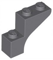 

Lego Łuk 1x3x2 Ciemny Szary (88292/6186635) 1szt