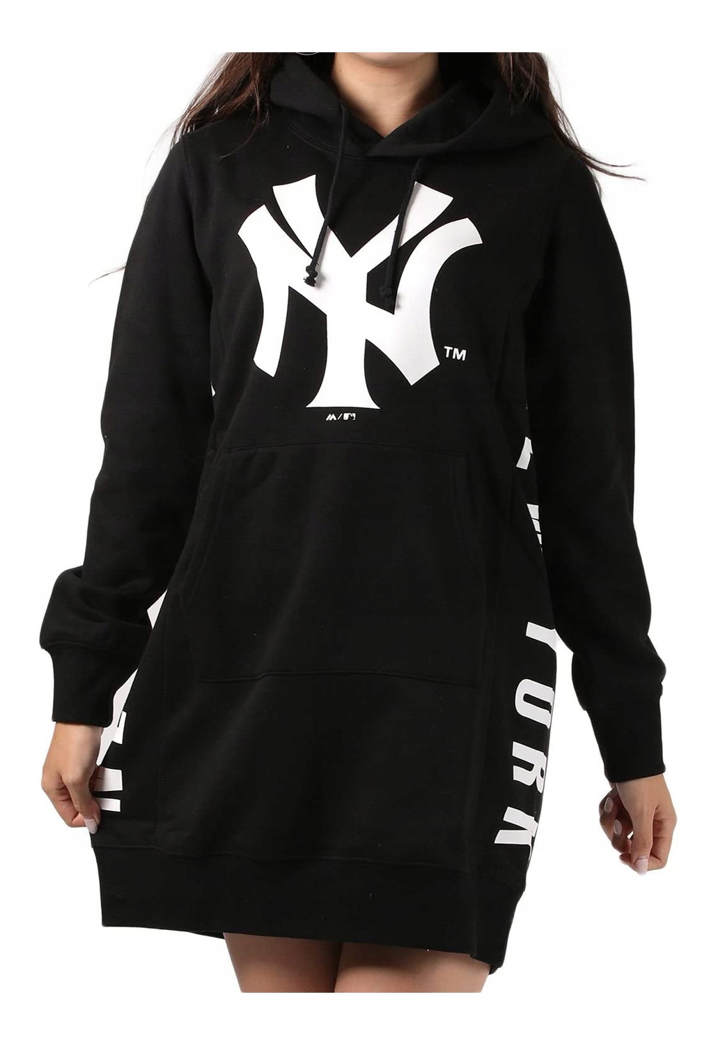 

Bluza z kapturem długa New York Yankee Majestic XL
