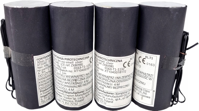 

Fontanny Iskier No Smell 30 sek. 3m 4 sztuki