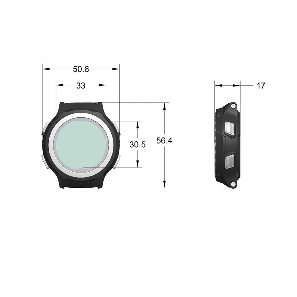 Aqualung Uniseks I200C NS155126 Komputer Nurkowy, Model NS155126