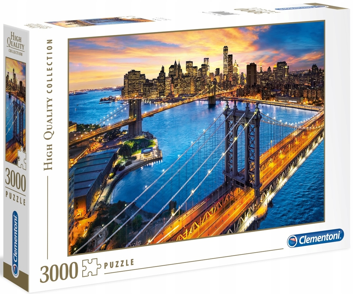 

Puzzle 3000 el New York Nowy Jork Widok Most