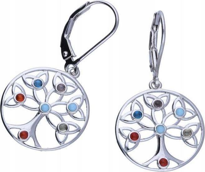 Stříbrné náušnice 925 motiv strom života 3,73 g efektní ze stříbra