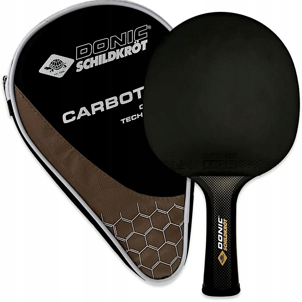 Pálka na stolní tenis Donic Carbotec 7000 Ping Pong obal