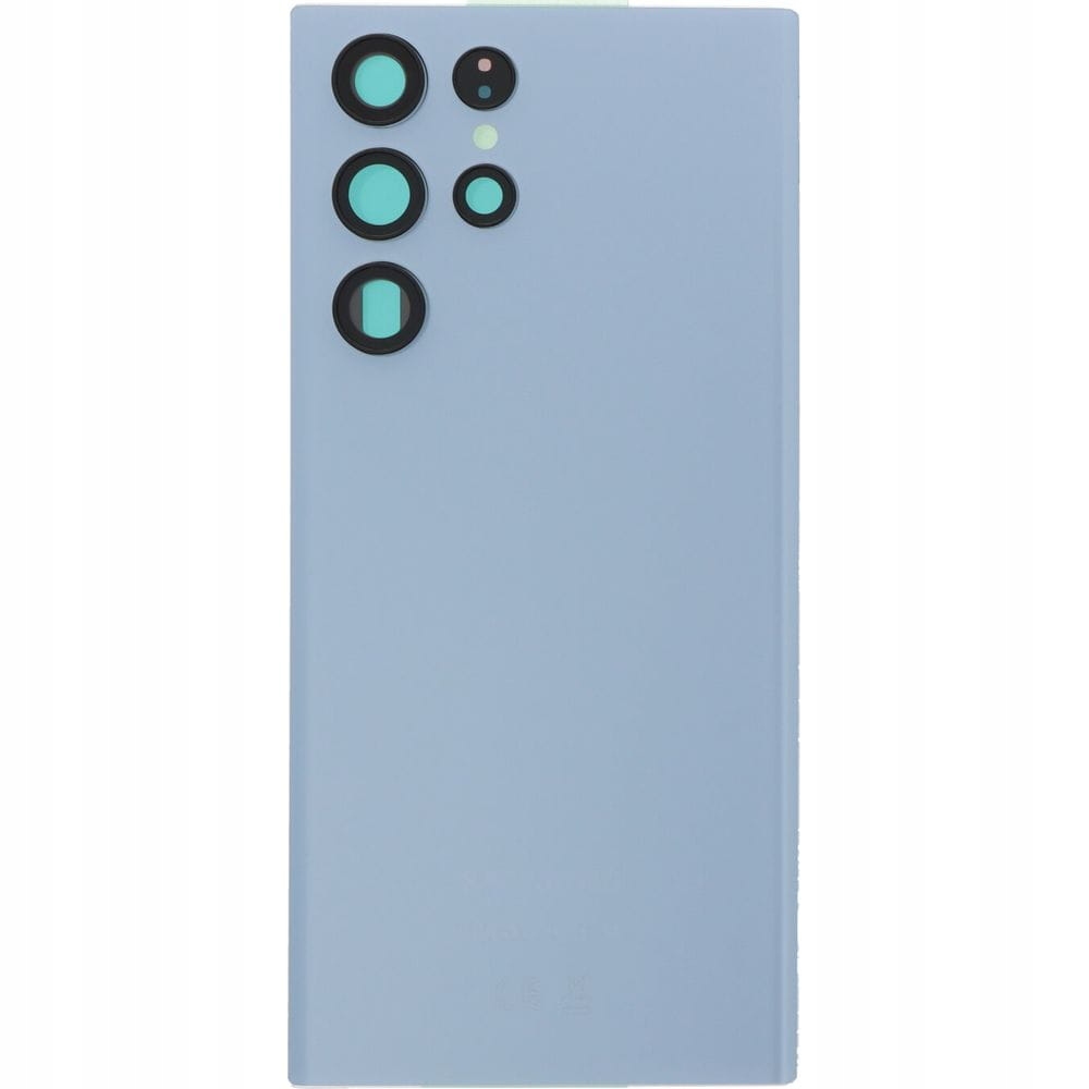 Zadní krytka, sklo pro Samsung Galaxy S22 Ultra 5G, modrá