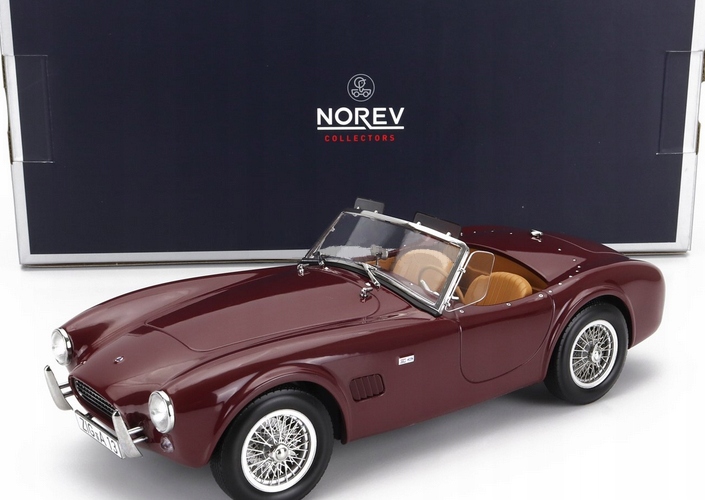 Norev Ac Cobra 289 1963 Dark Red 1:18
