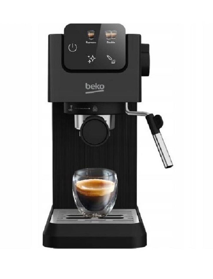 Malý pákový tlakový kávovar Beko CaffeExperto CEP5302B 1628 W černý