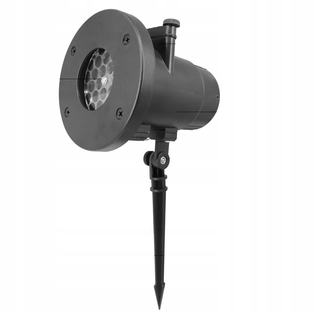 PROJEKTOR LED ŚNIEG ŚWIĄTECZNY 48 WZORÓW LASEROWY REFLEKTOR NA DOM RZUTNIK Marka inna