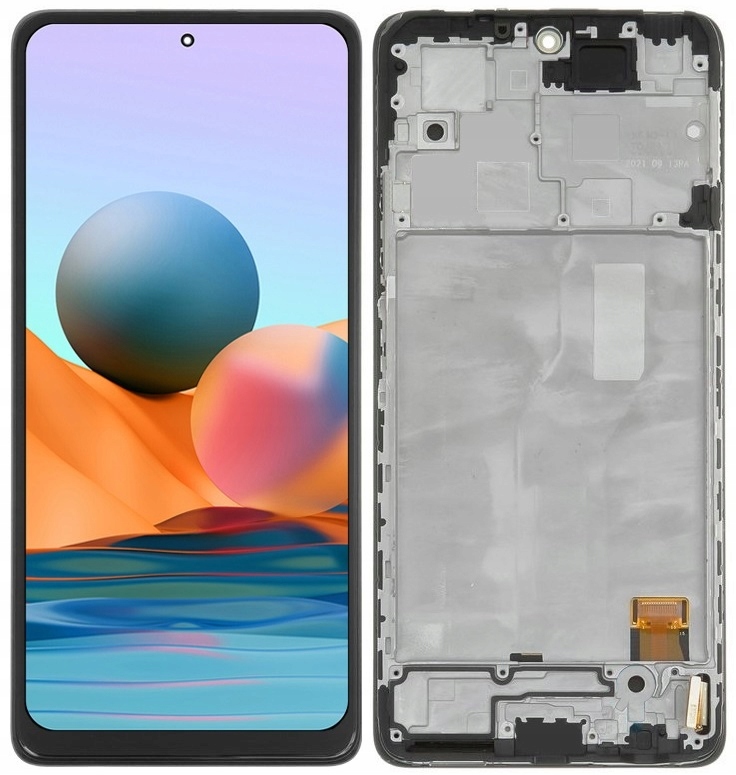 Oled displej pro Xiaomi Redmi Note 10 Pro LCD displej Rámeček