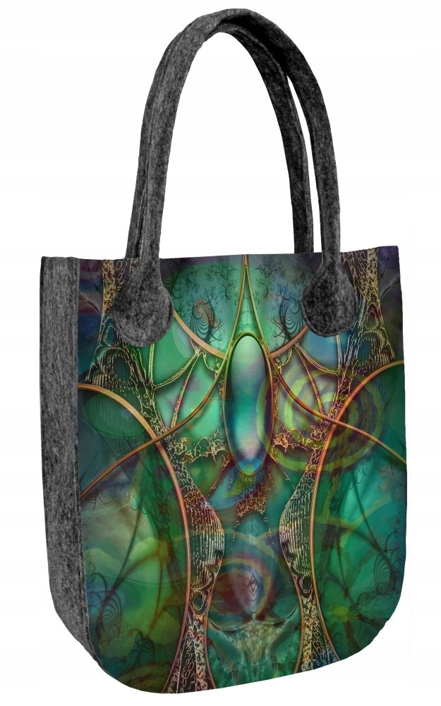 Torebka BERTONI City - Szmaragd