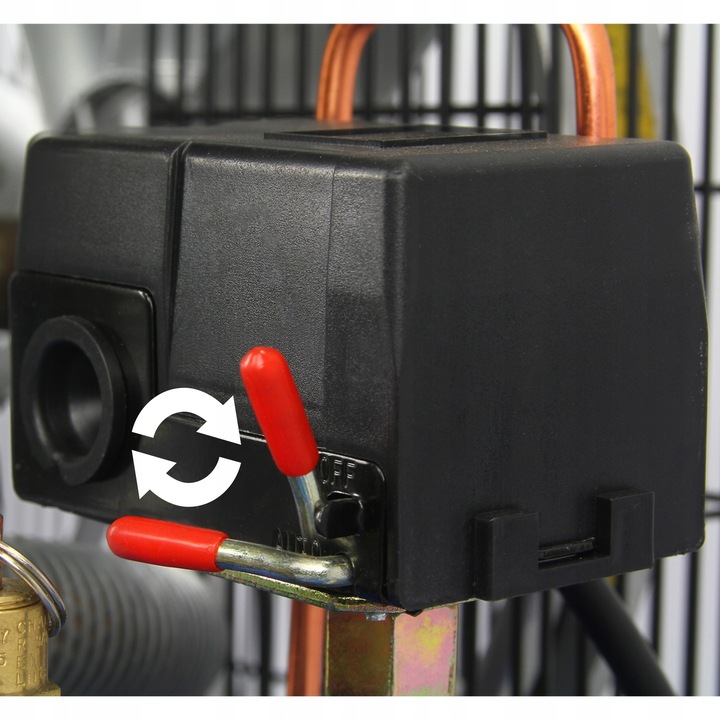 KOMPRESOR OLEJOWY SPRĘŻARKA 100L RIPPER 2 TŁOKI Marka Ripper