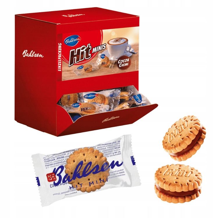 Levně Mini kakaové sušenky Bahlsen sušenky 150 ks