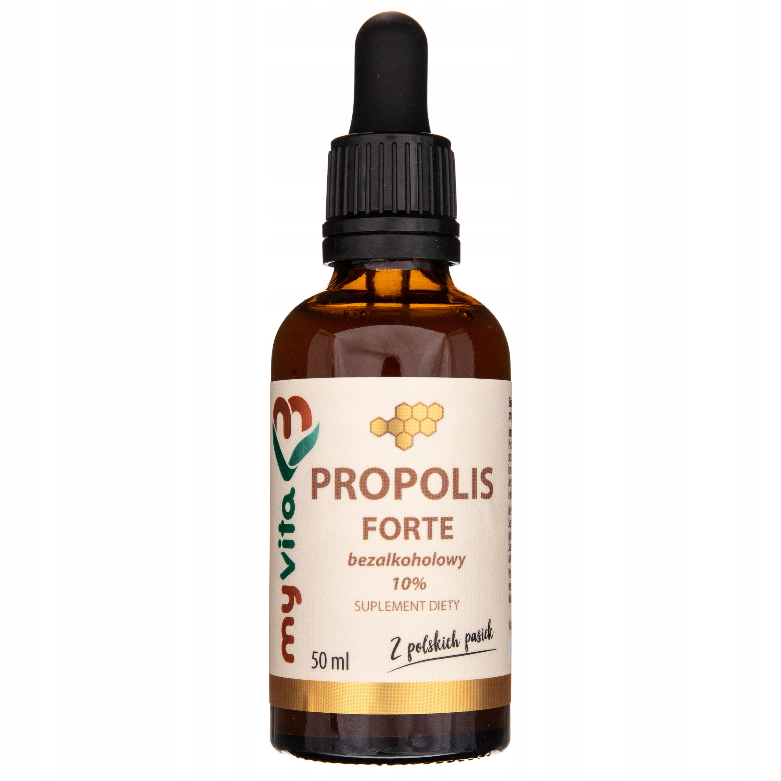

MyVita Propolis w kroplach 10% Bez alkoholu 50ml