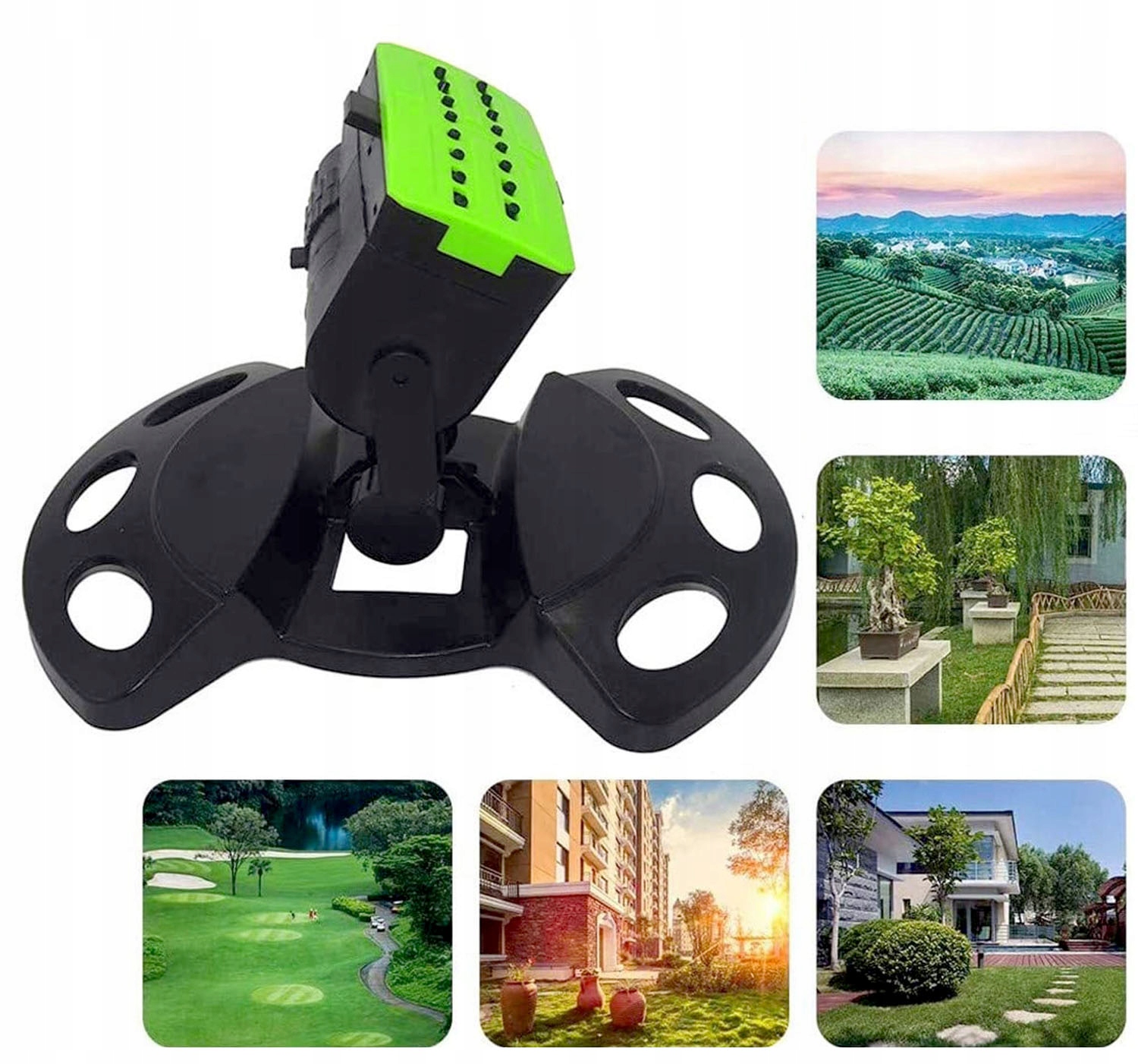 ZRASZACZ OGRODOWY WAHADŁOWY SPRYSKIWACZ OGRODU Marka Gotel