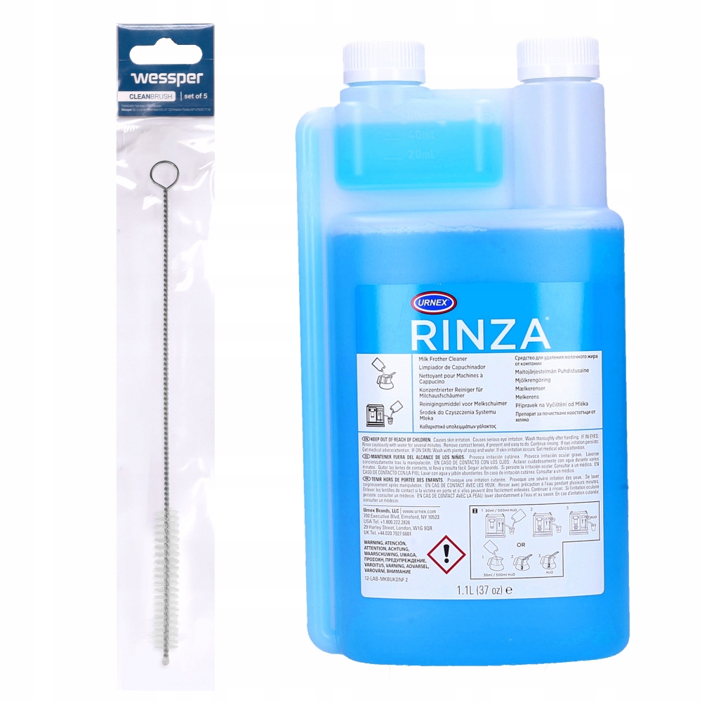 

Płyn do usuwania osadów mleka Urnex Rinza 1000ml