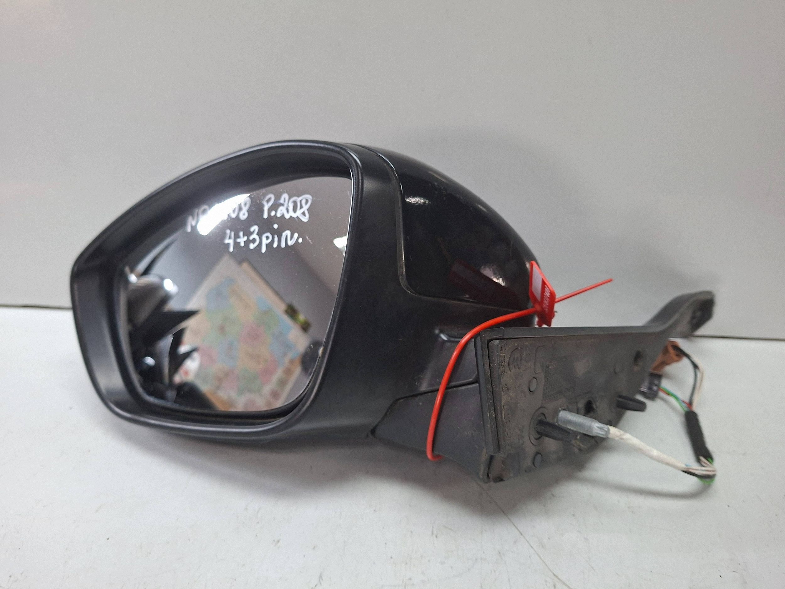 specchietto retrovisore sinistro 7 PIN PEUGEOT 208 2008 2012