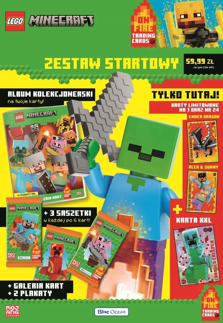 LEGO MINECRAFT TCC SERIA 3 ZESTAW STARTOWY