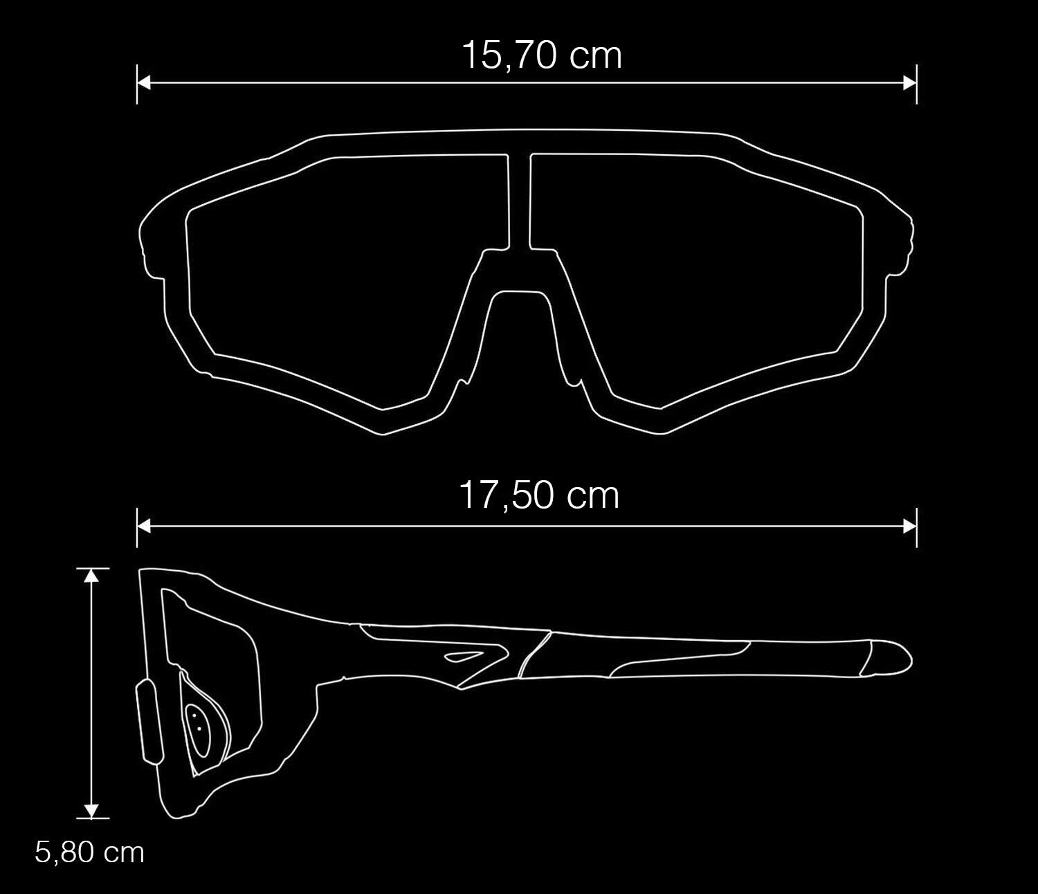 ROCKBROS OKULARY ROWEROWE SPORTOWE NA ROWER FOTOCHROMOWE UV400 FOTOCHROMEM Model 10181