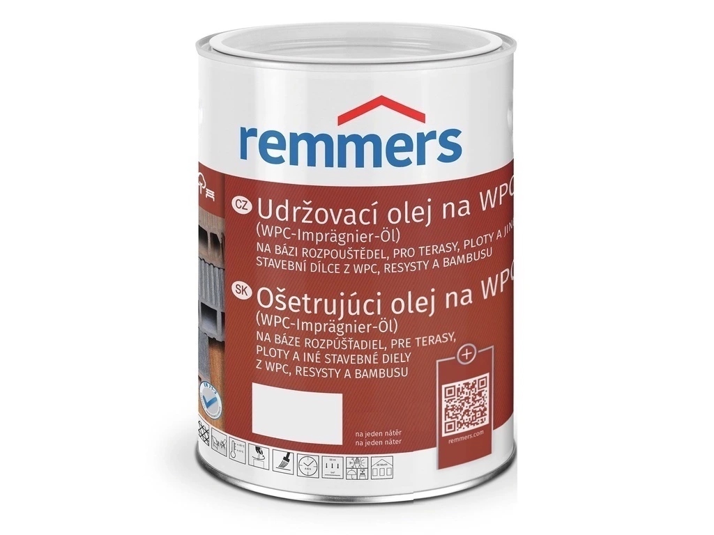 Remmers Wpc impregnační olej Barva: Hnědá, Objem: 2,5l