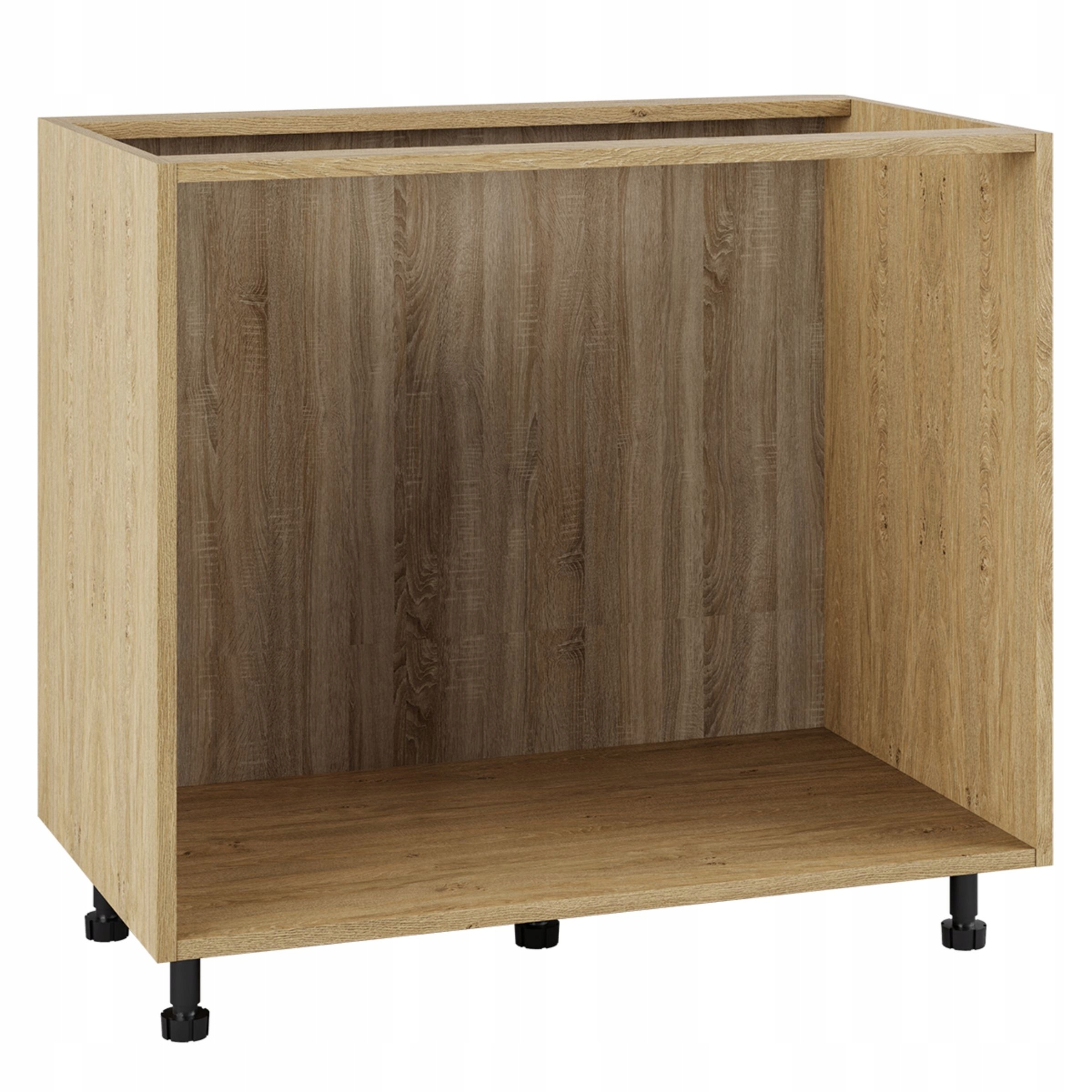 Korpus dub kamenný, spodní kuchyňská skříňka pod zásuvky 90/82 s příslušenstvím