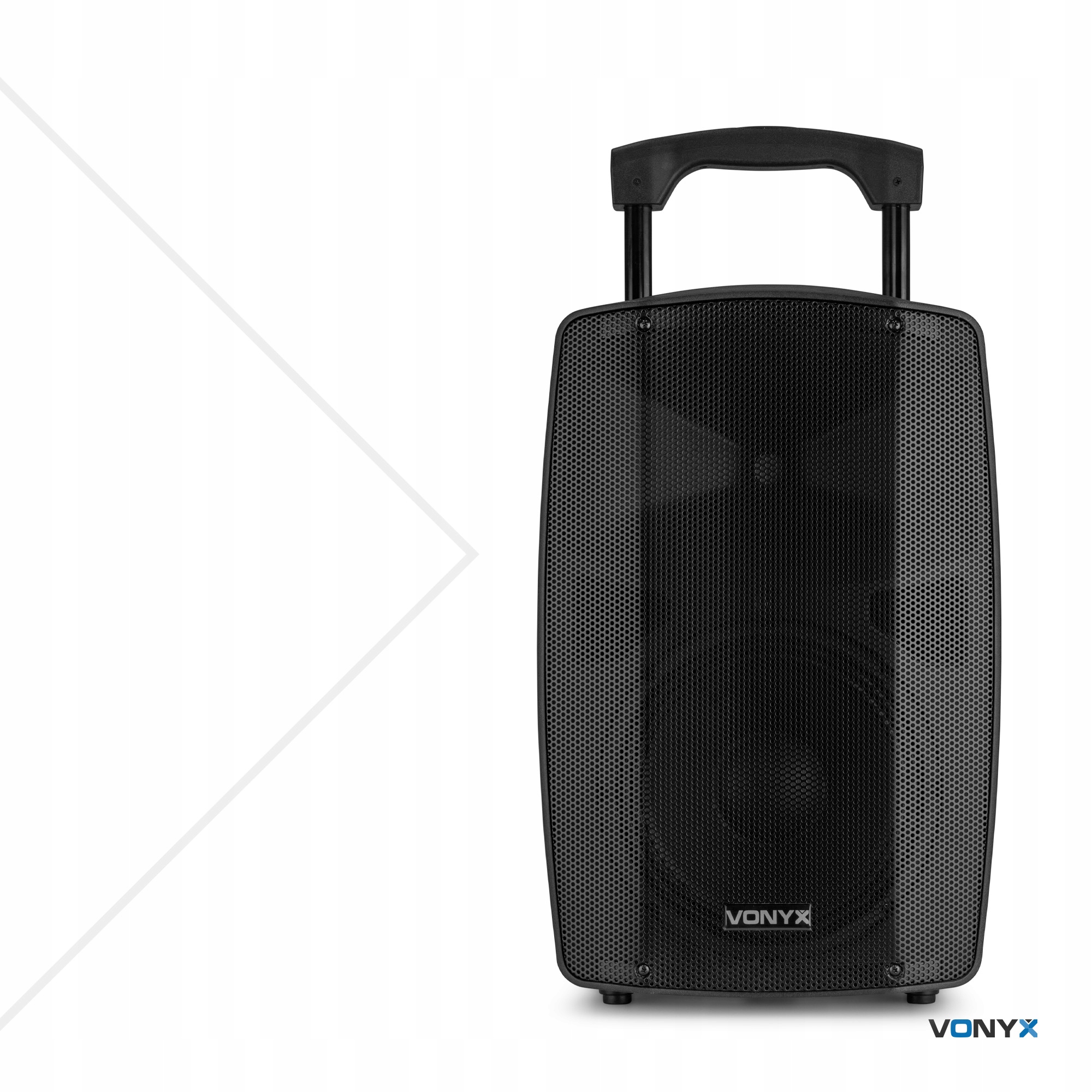 Kolumna aktywna mobilna 200W 10” bluetooth dwa mikrofony bateria Vonyx Marka Vonyx