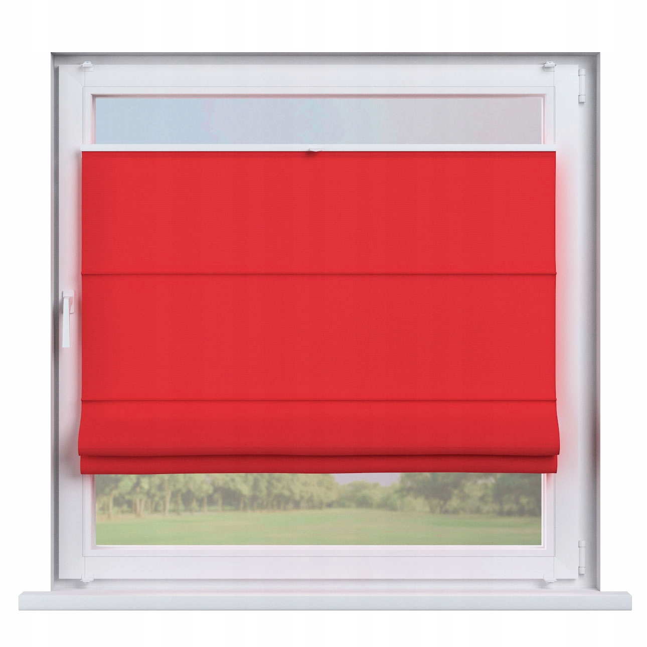 Hotová Roleta plisé Římská Sicílie 120x180 cm červená