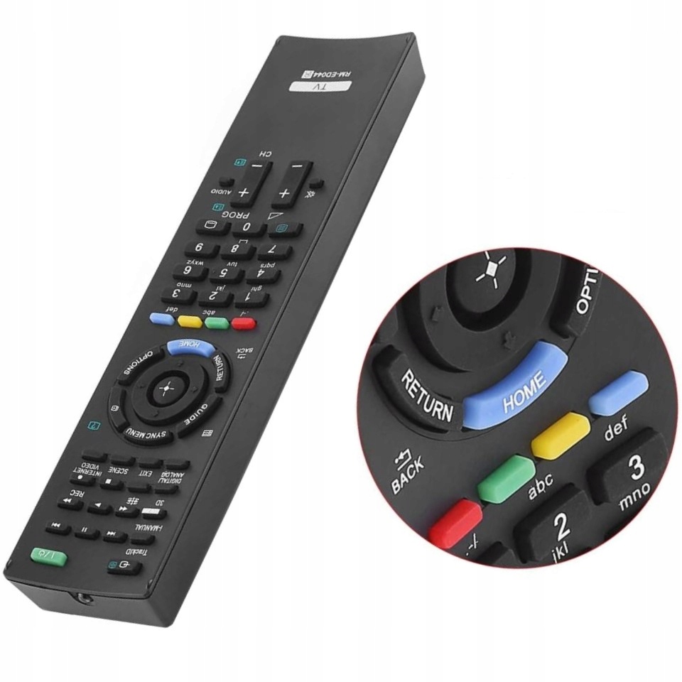 PILOT DO SONY KDL-40EX725 KDL-40EX726 KDL-40EX727 Kolor czarny