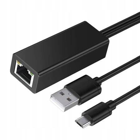 Adapter Micro Usb na gniazdo RJ45 SPU-A03