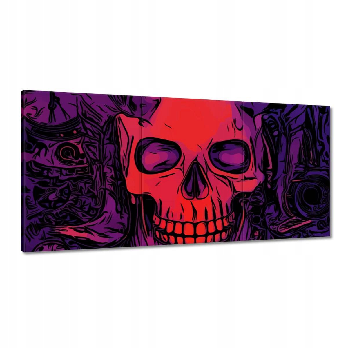 Obrazy 180x90 Lebka Smrť Kostra