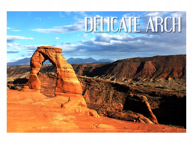 

Usa Delicate Arch Utah Magnes na lodówkę