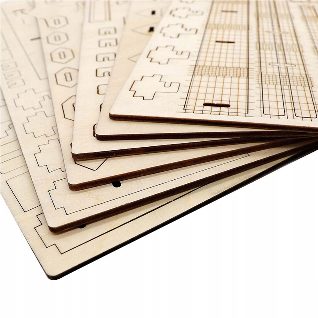 Drewniane Puzzle 3D - Burj Khalifa Liczba elementów 300