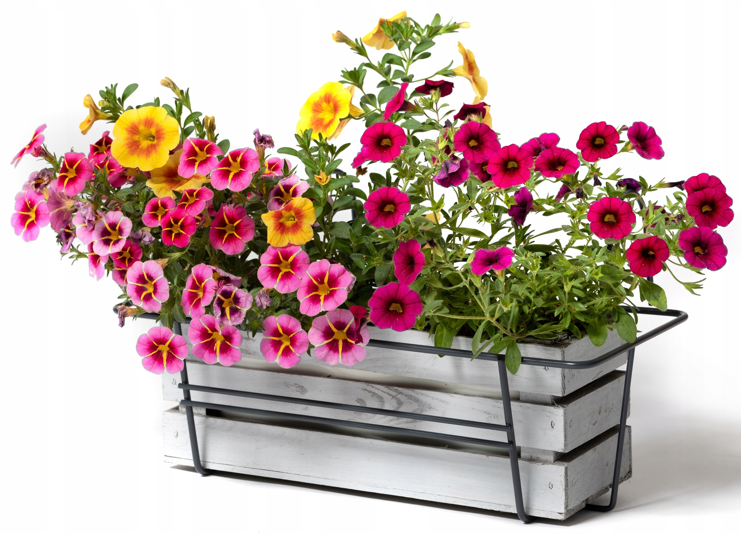 UCHWYT BALKONOWY WIESZAK KOSZ KOSZYK NA DONICE ROŚLINY SKRZYNIE BALKON 49