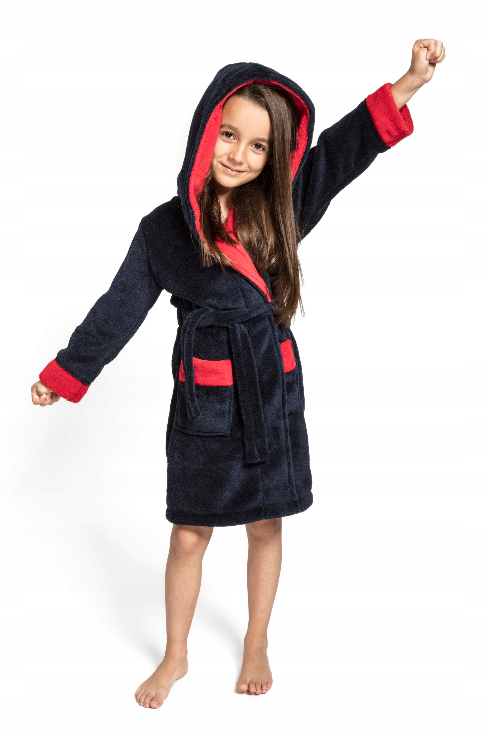 

Envie Szlafrok dziecięcy Delfino 134-140 cm red