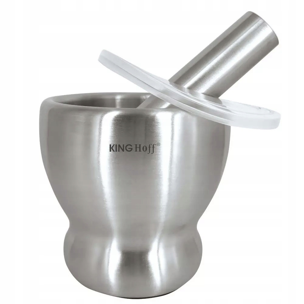 

Moździerz Stalowy z Pokrywą Ubijak ziół przypraw