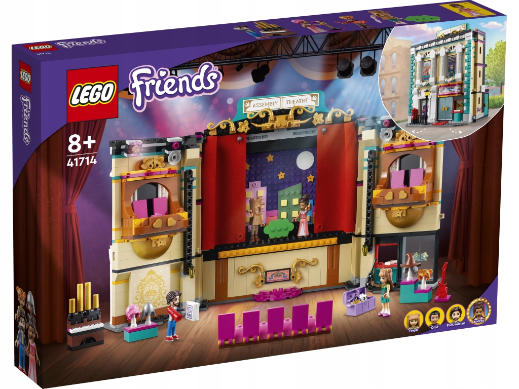 Lego 41714 Friends Andreina herecká škola