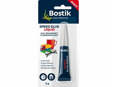 

Klej sekundowy cyjanoakrylowy 2 g Bostik Speed Glu