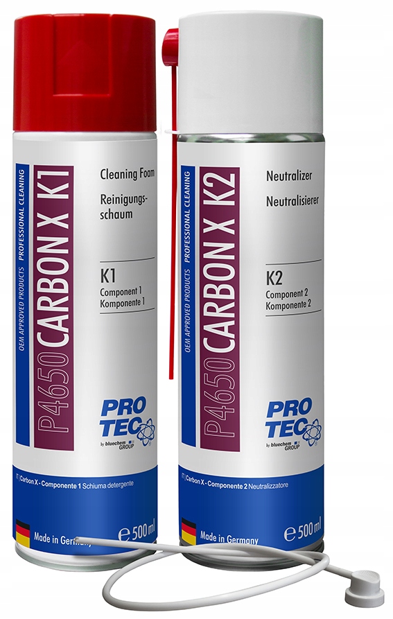 Pro-tec Carbon X Środek Do Czyszczenia Komory Spalania 2 x 500 ML