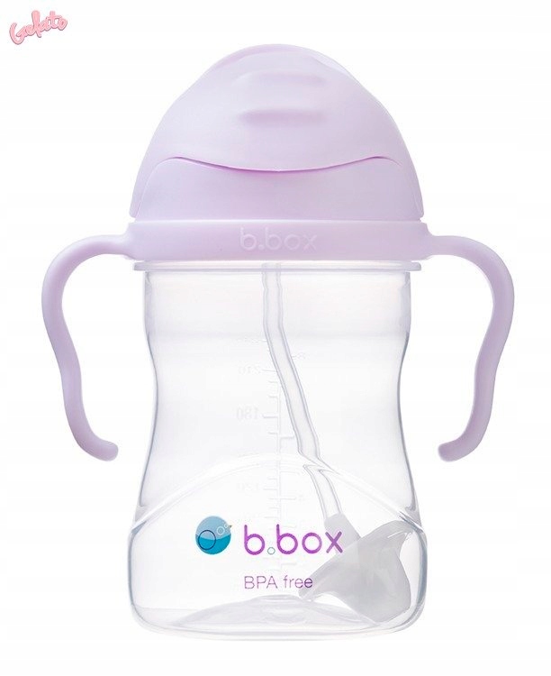BIDON ZE SŁOMKĄ 240 ML GELATO BOYSENBERRY B.BOX Marka B.Box