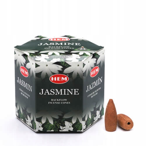

Kadzidełka Backflow Jasmine Jaśmin Hem 40 szt