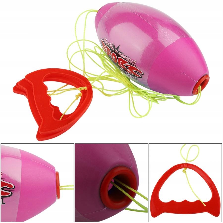 GRA Latająca kolorowa BILA ZRĘCZNOŚCIOWA Piłka na sznurku Marka Gazelo