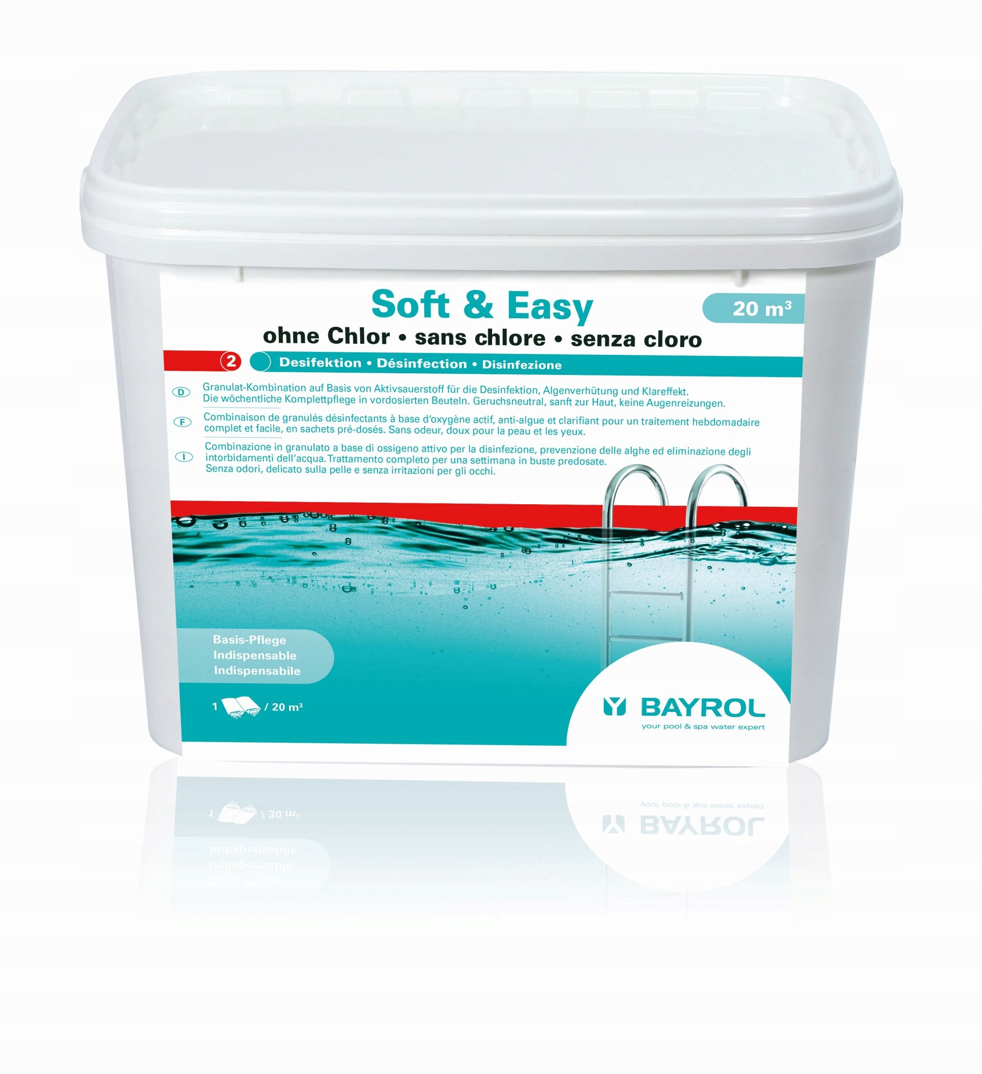 Bayrol bazénová chémia Soft&Easy 4,48 kg, 20m3