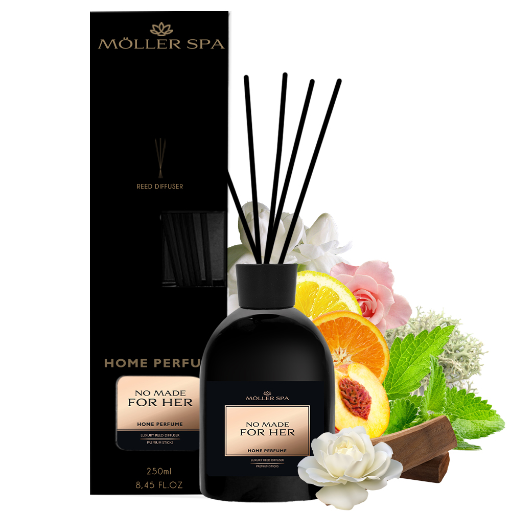 Levně Difuzér s vůní Nomade 250 ml Tyčinky Luxusní vůně parfému do domácnosti