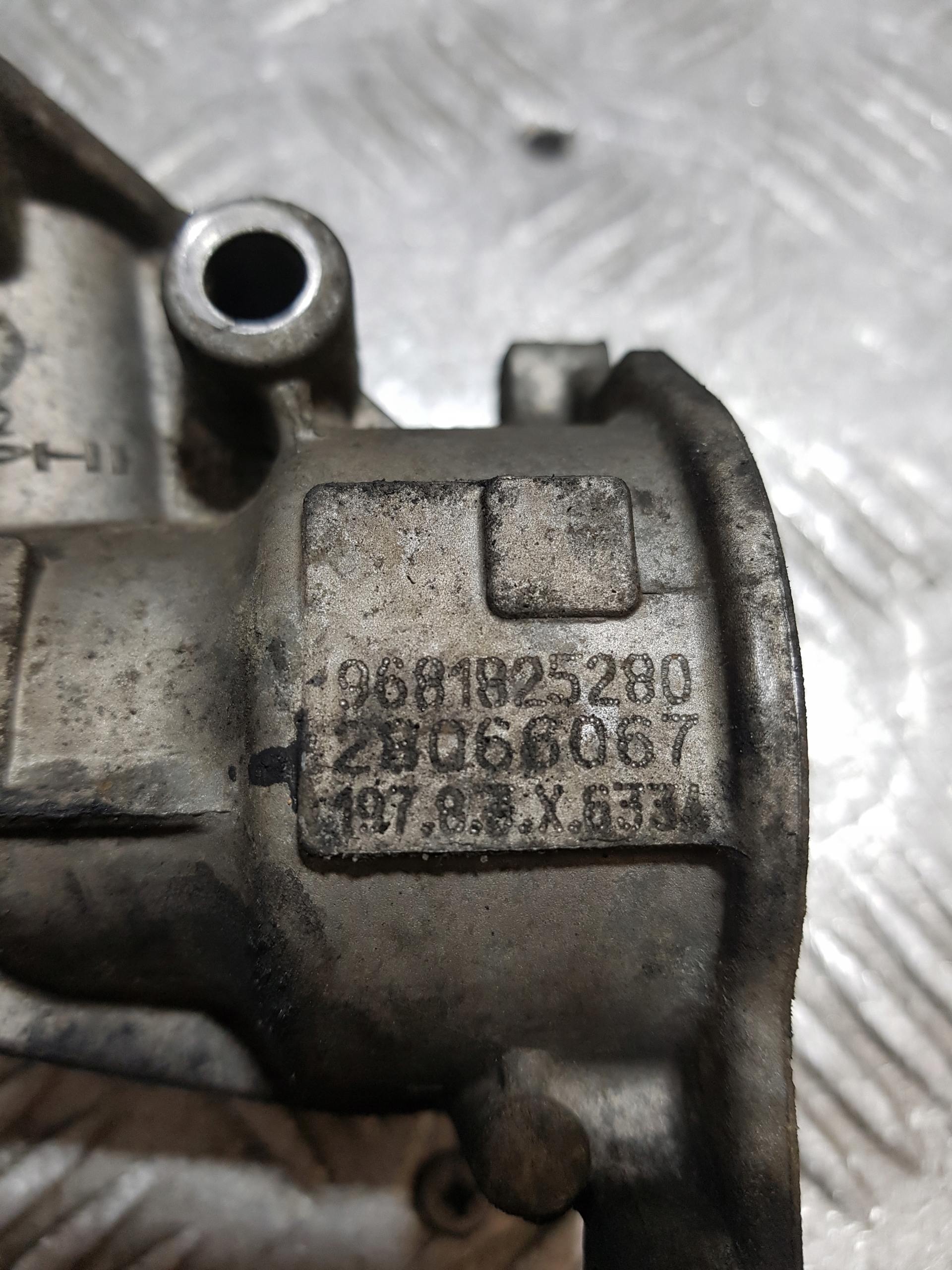 AGR-Ventil CITROEN C5 III 9681825280