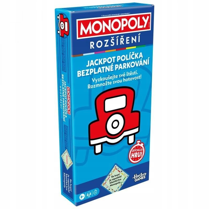 Monopoly: Jackpot políčka Bezplatné parkování