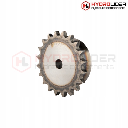 Koło zębate łańcuchowe hartowane 20 zębów 1/2" na łańcuch 08B-1 Numer katalogowy części A.2.00.27.01.1.08.20