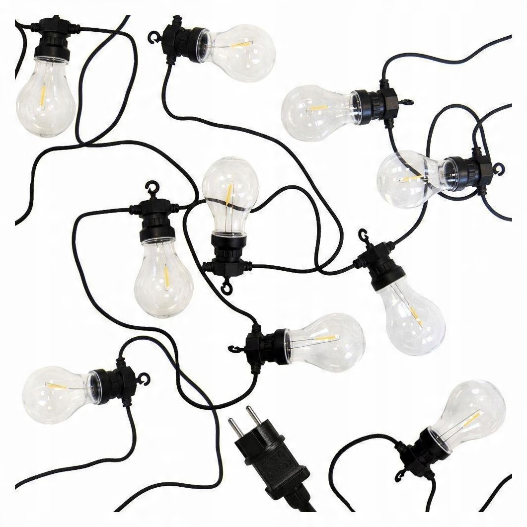 

Girlanda lampki ogrodowe ogrodu Led żarówki 7,5 m