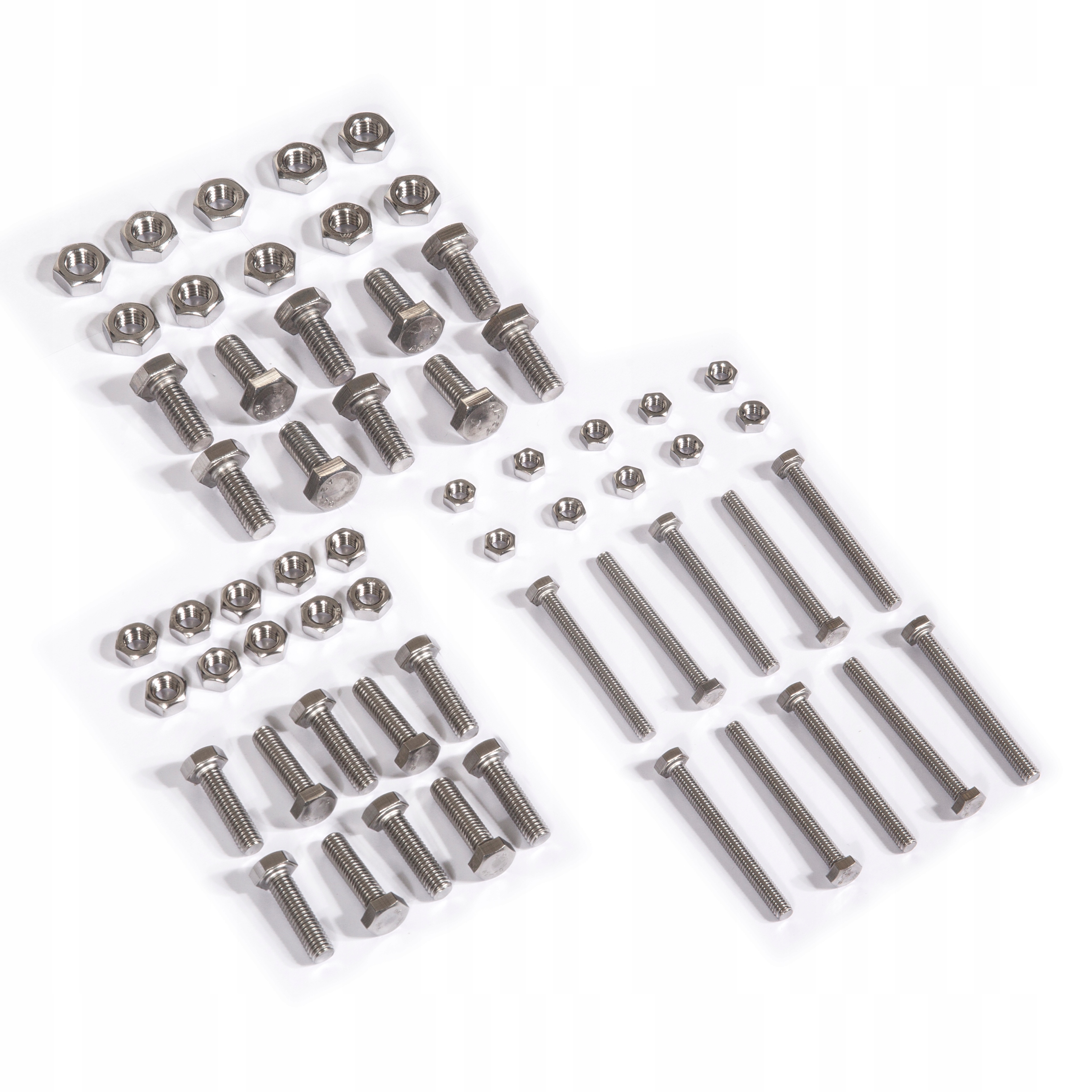 

Zestaw Śrub Nierdzewnych M6,M8,M10+NAKRĘTKI