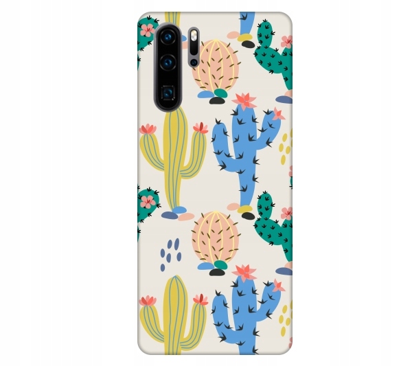 

Etui pokrowiec do Huawei P30 Pro Kaktus tropikalny
