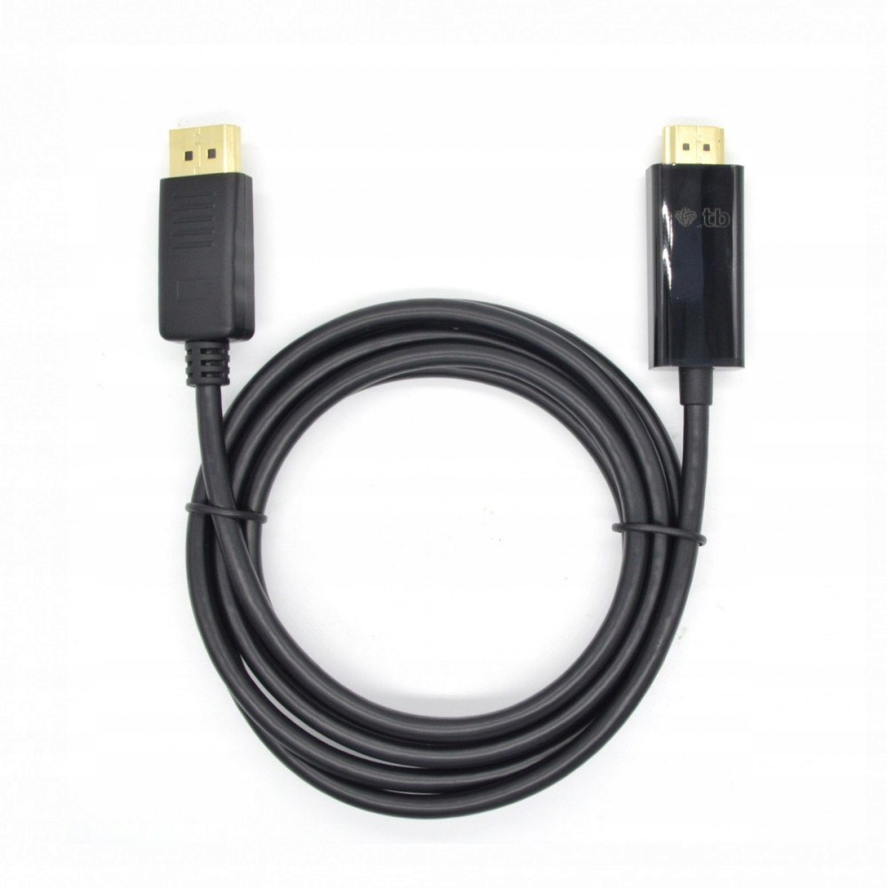 Tb DisplayPort Hdmi Kabel 1.8m. czarny