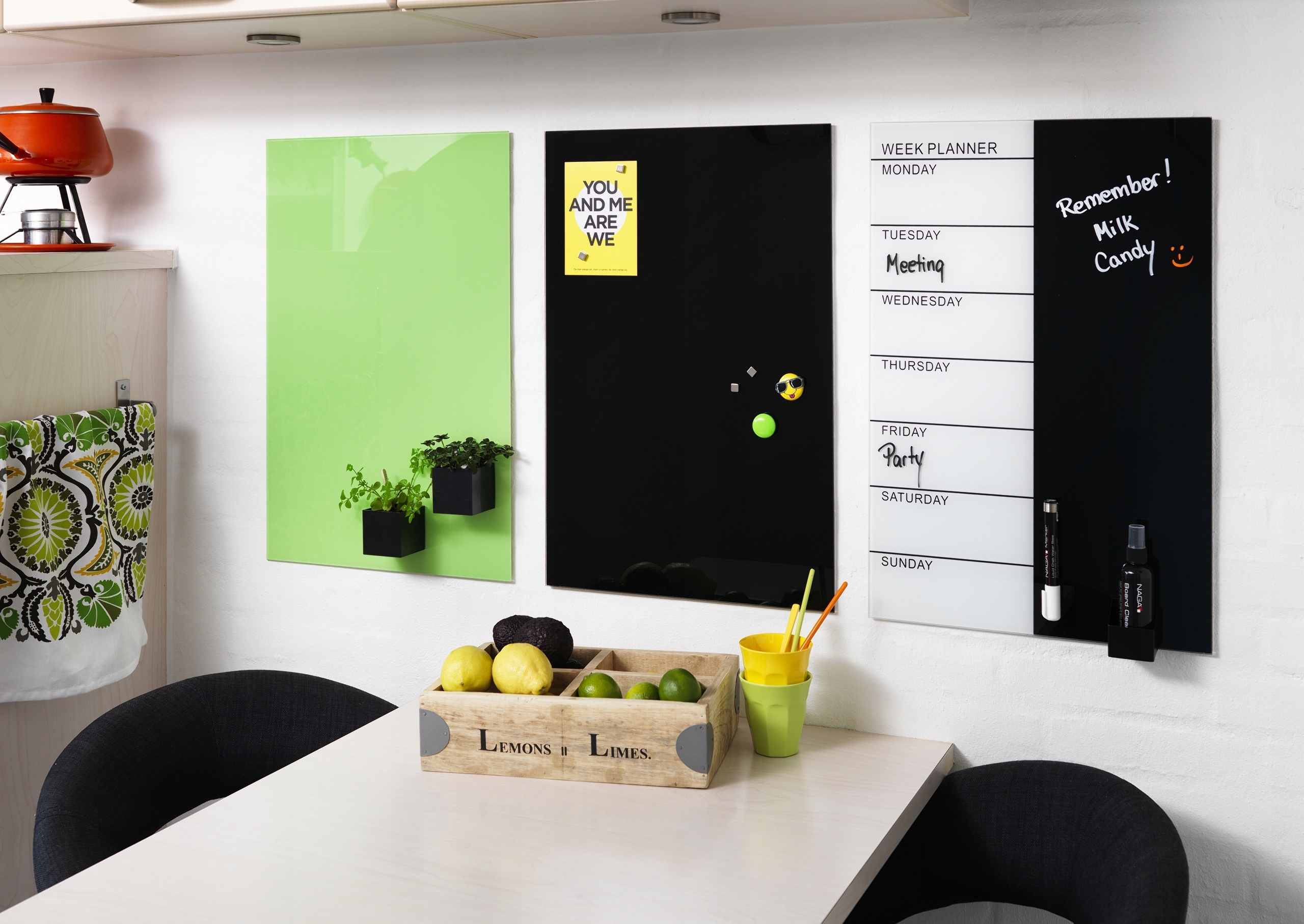 Tablica BIAŁA MAGNETYCZNA suchościeralna 45x45 cm Marka inny