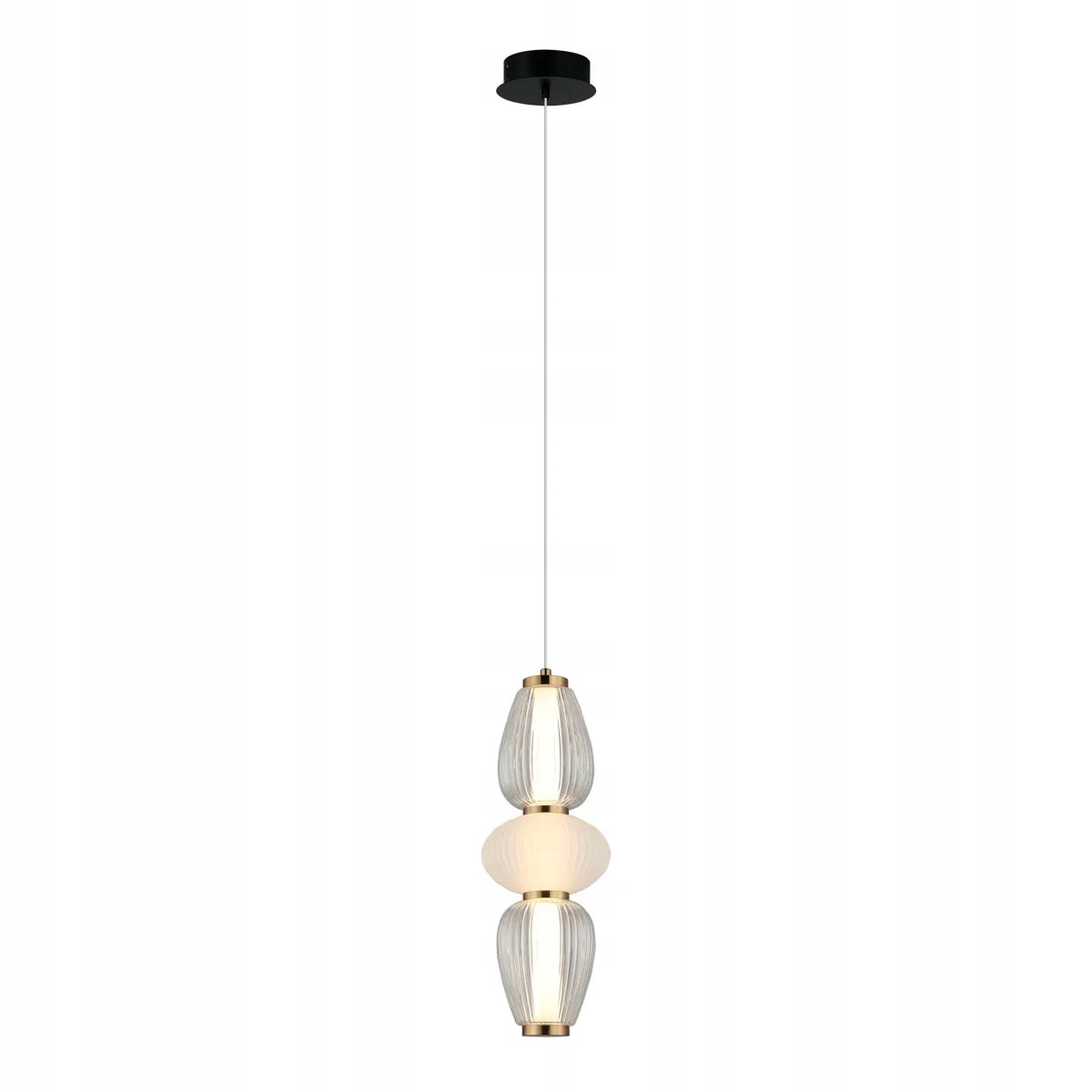 Závesná lampa nad stôl, ozdobné sklenené Led tienidlá 16W Gastel Italux